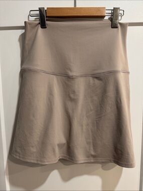 Maternity A-Line Skort in Taupe Target Brand